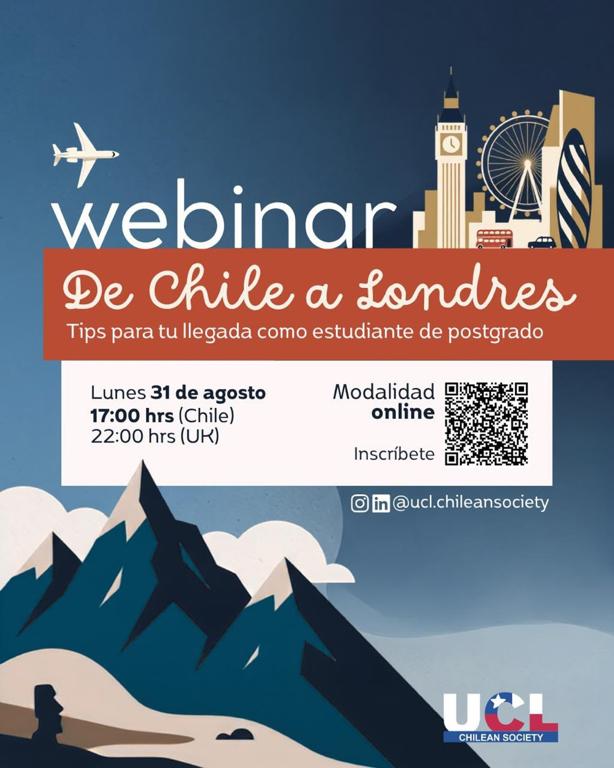 De Chile a Londres: tips for your arrival as a postgraduate student