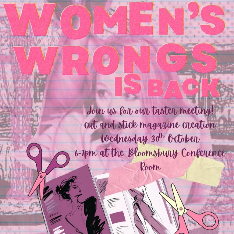 Women's Wrongs Taster Meeting