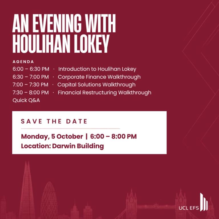 An Evening with Houlihan Lokey