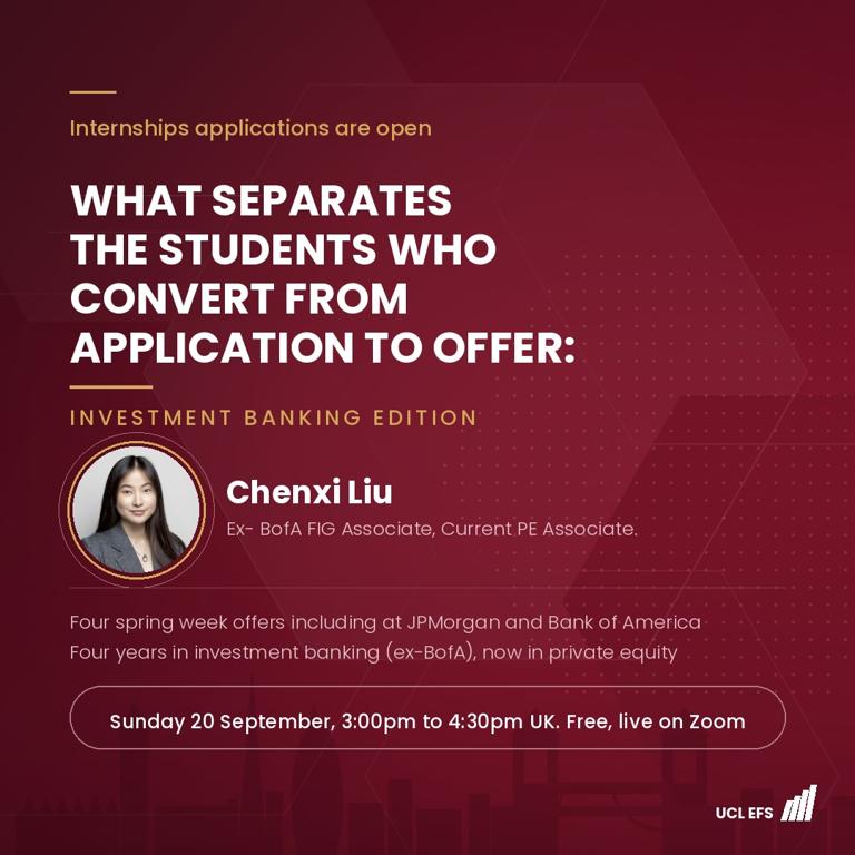 What Separates the Students Who Convert from Application to Offer: Investment Banking Edition