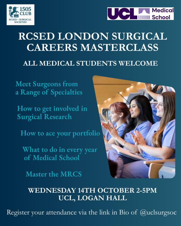 RCSED London Surgical Careers Masterclass