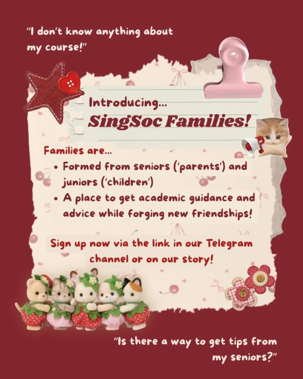 Sign Up for SingSoc Families