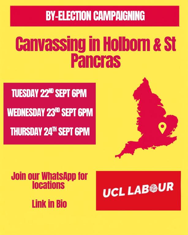 Canvassing in Holborn & St Pancras