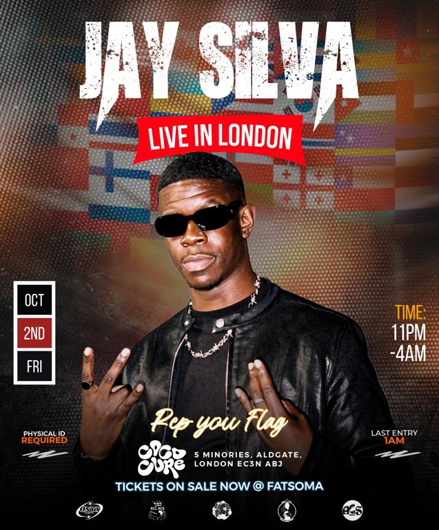 Jay Silva Live in London - Rep Your Flag Party