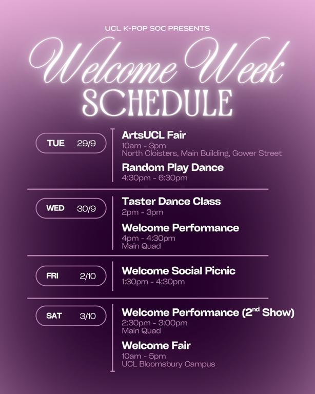 Welcome Performance (2nd Show)