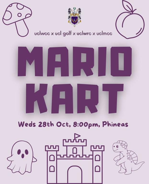 Mario Kart Halloween Social
