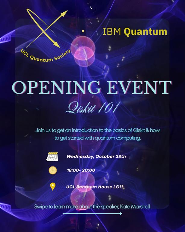 Qiskit 101 Opening Event