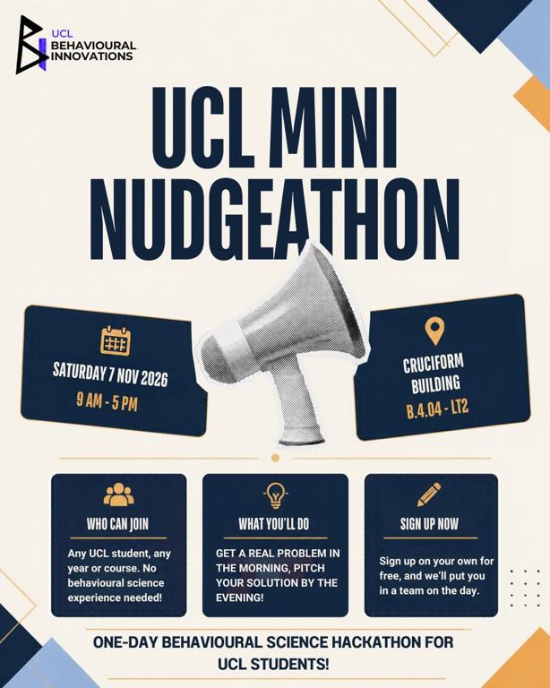 UCL Mini Nudgeathon