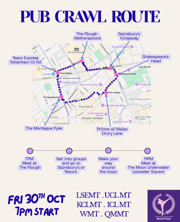 Halloween Inter-Uni Pub Crawl