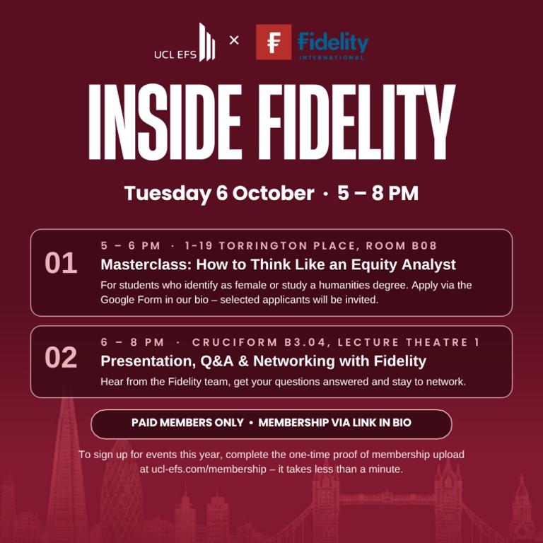 Presentation, Q&A & Networking with Fidelity