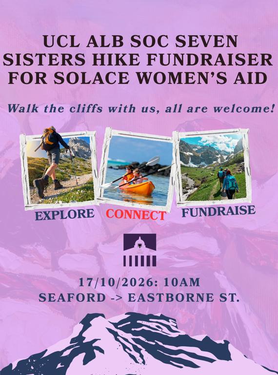 Seven Sisters Hike Fundraiser for Solace Women's Aid