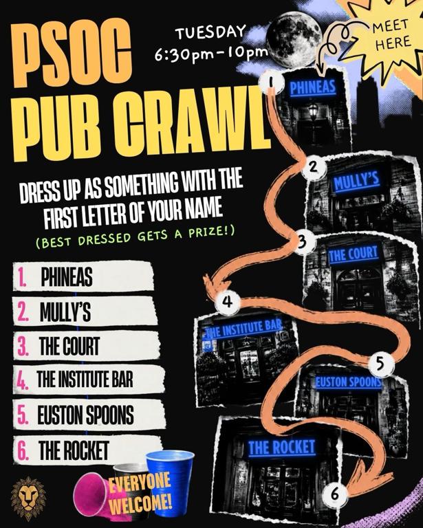 PSOC Pub Crawl