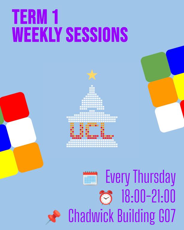 Weekly Cubing Sessions