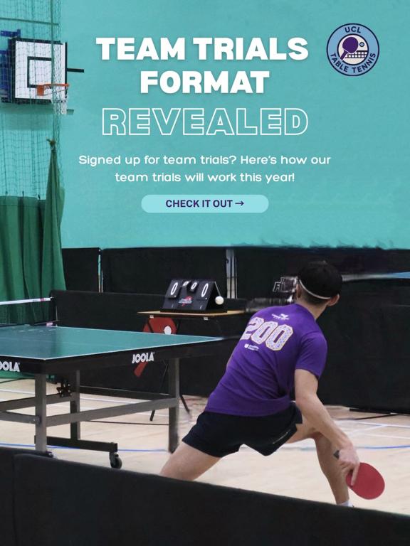 Table Tennis Sessions