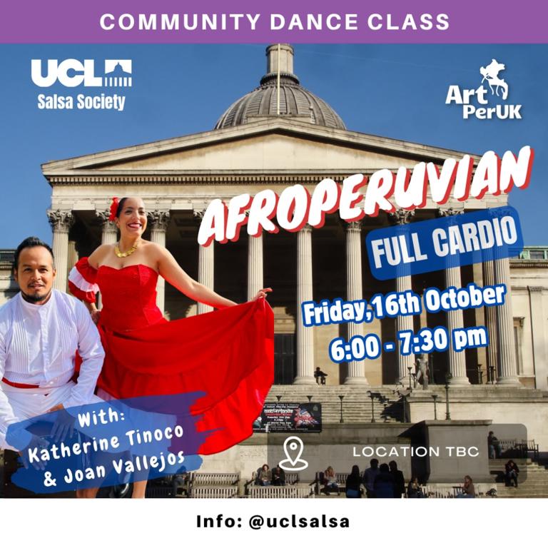 Afro-Peruvian Full Cardio Community Dance Class