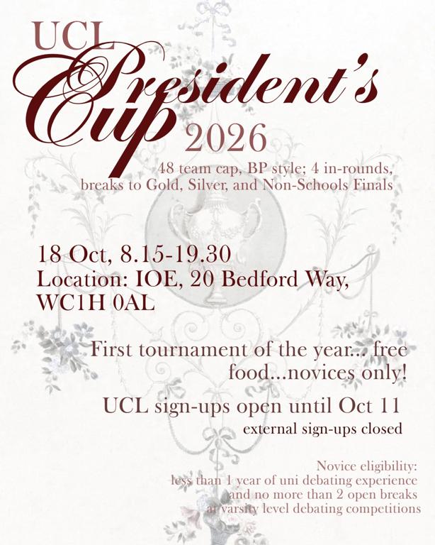 UCL President's Cup 2026