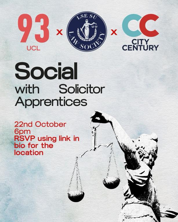 Social with Solicitor Apprentices