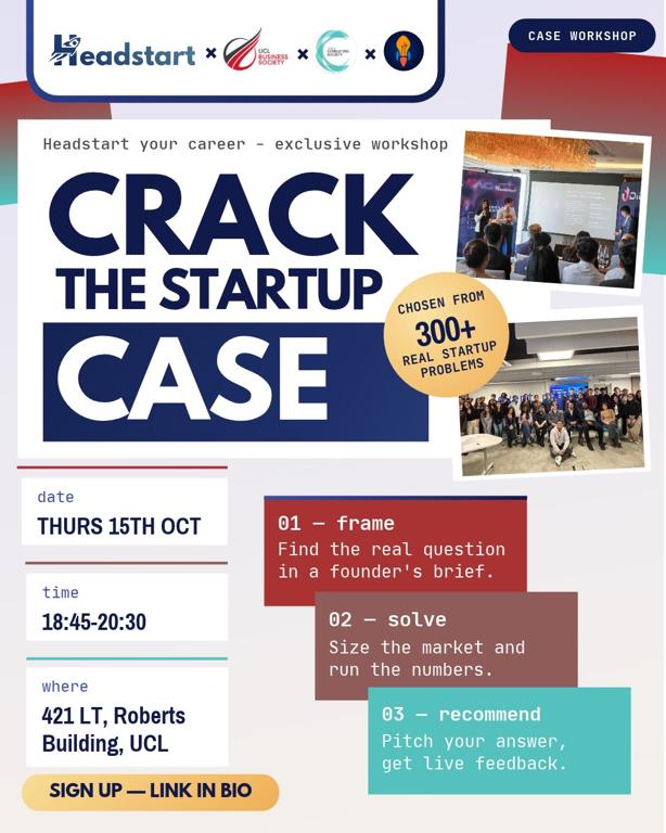 Crack the Startup Case Workshop