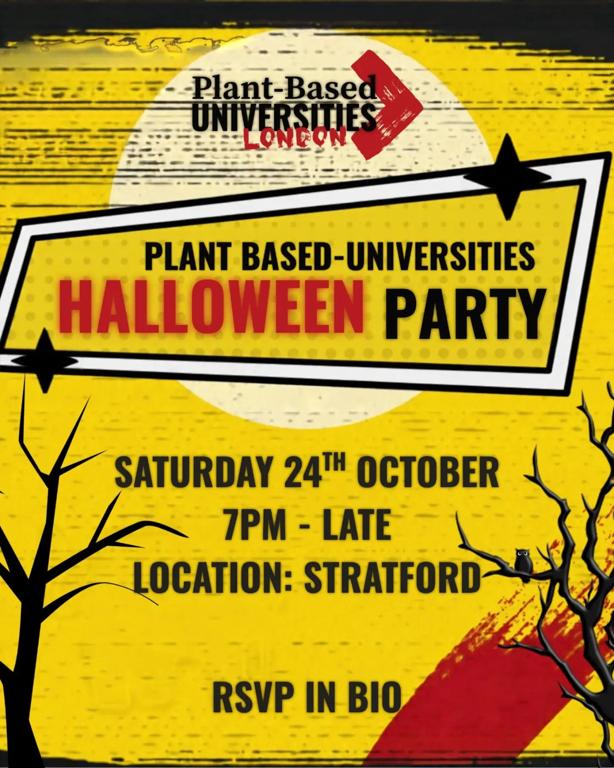 Plant Based Universities Halloween Party