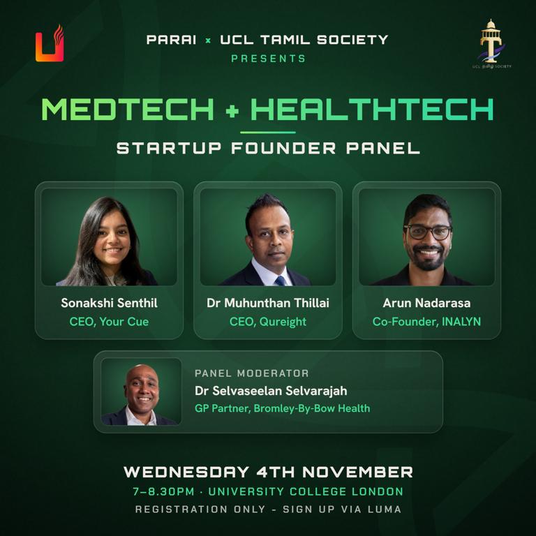 MedTech + HealthTech Startup Founder Panel