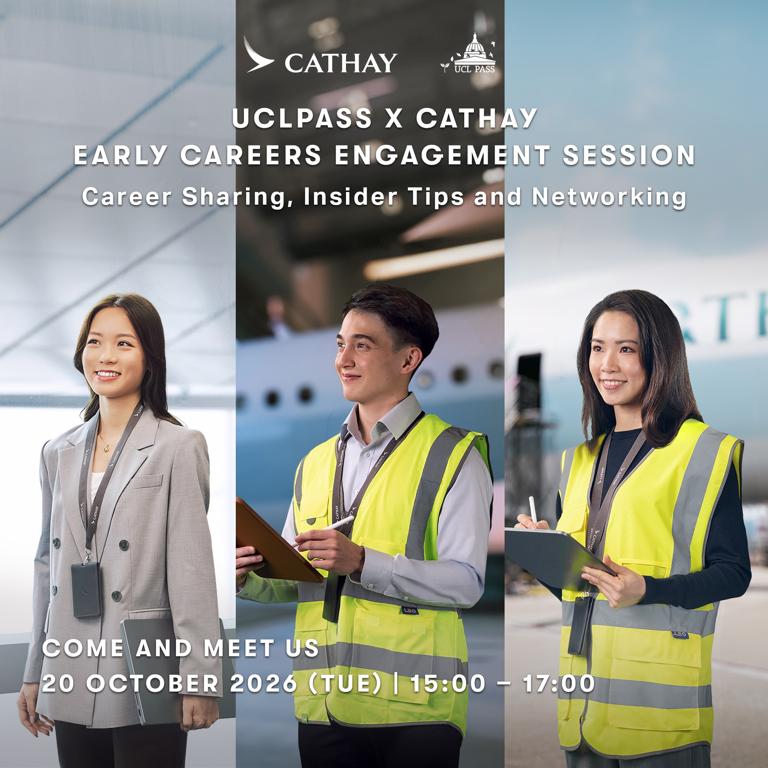 UCLPASS x Cathay Early Careers Engagement Session