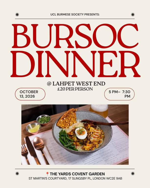 Bursoc Dinner at Lahpet