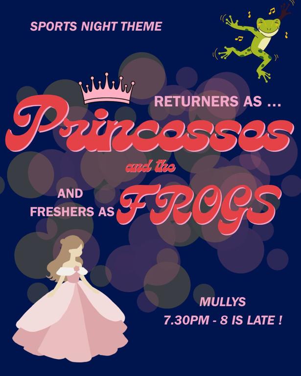 Sports Night: Princesses and Frogs
