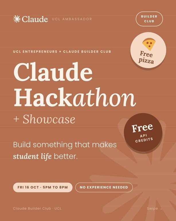 Claude Hackathon + Showcase