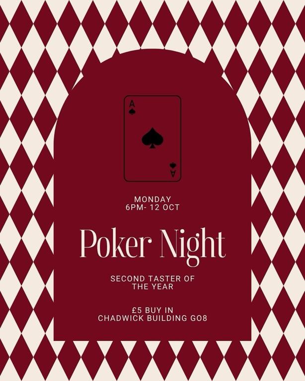 Poker Night - £5 Buy-In Tournament