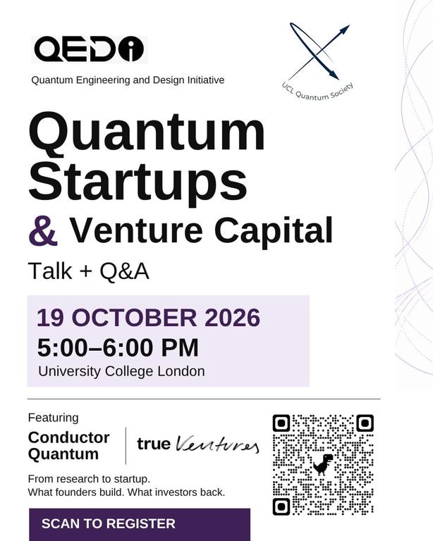 Quantum Startups & Venture Capital Talk + Q&A