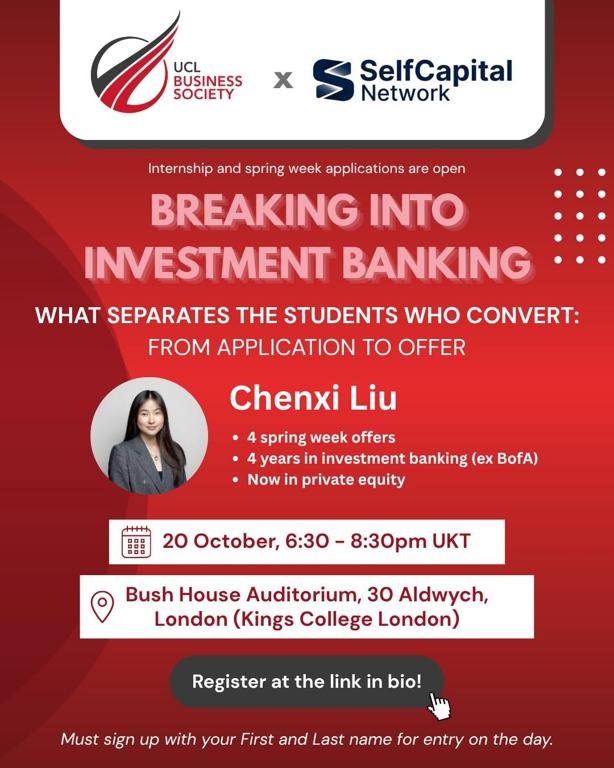 Breaking Into Investment Banking