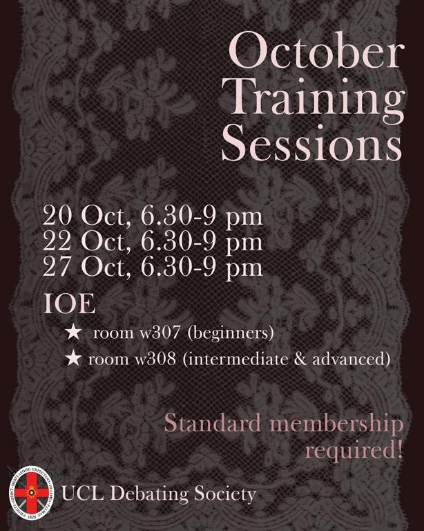 Debating Training Session