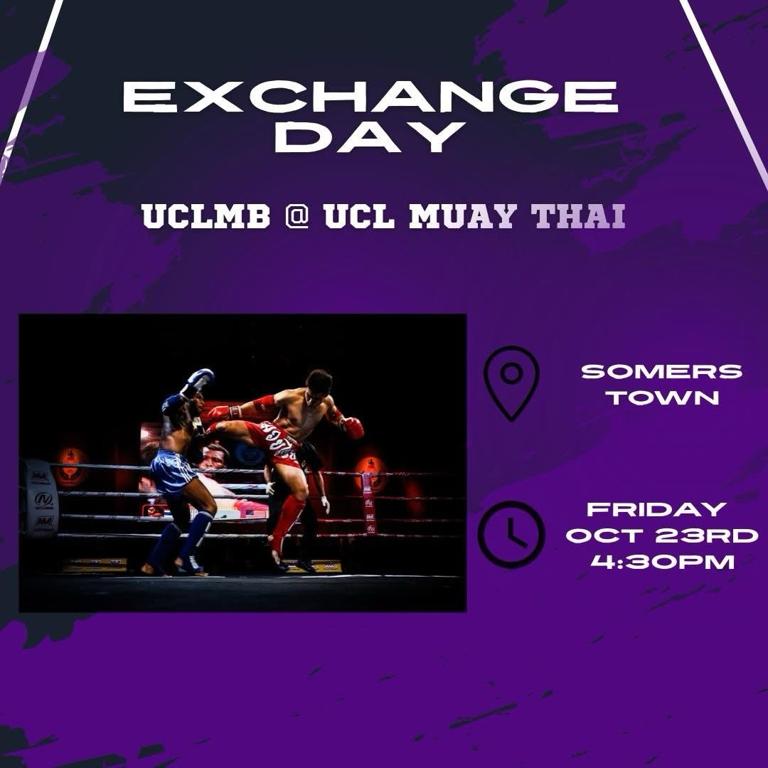 UCLMB–UCL Muay Thai Exchange Day