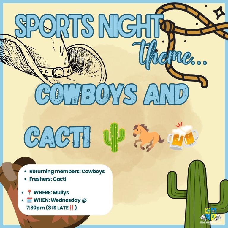 Sports Night: Cowboys and Cacti