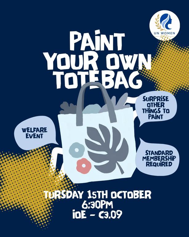 Paint Your Own Tote Bag
