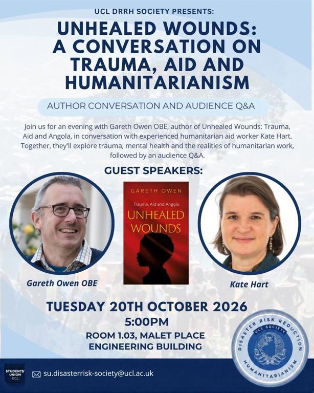 Unhealed Wounds: A Conversation on Trauma, Aid and Humanitarianism