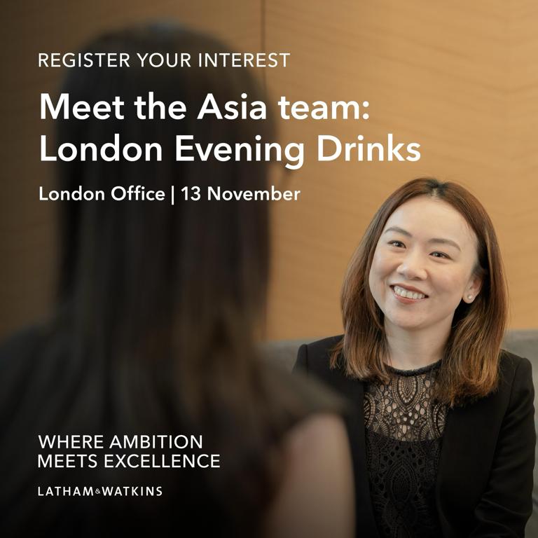 Meet the Asia Team: London Evening Drinks