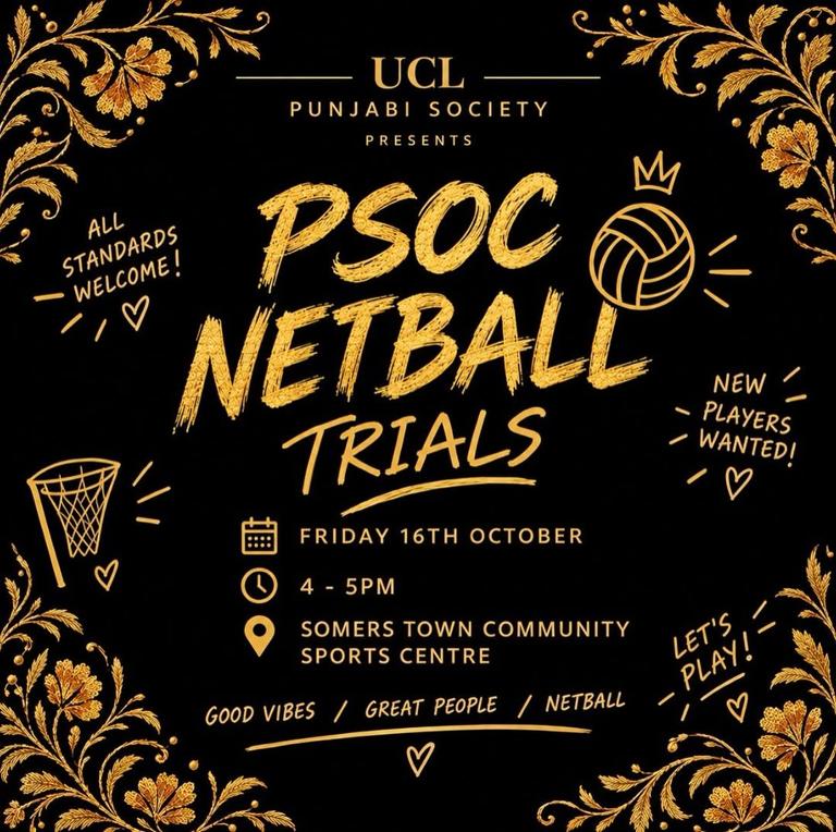 PSOC Netball Trials