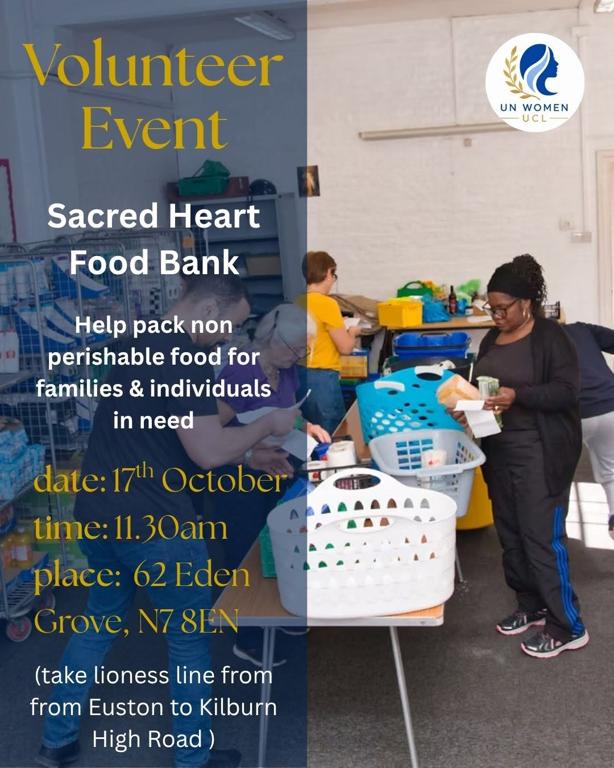 Sacred Heart Food Bank Volunteering