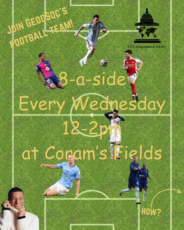 GeogSoc First Football Match