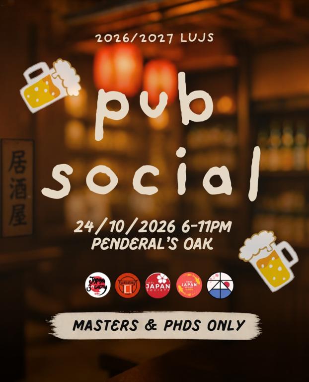 LUJS Masters & PhDs Pub Social