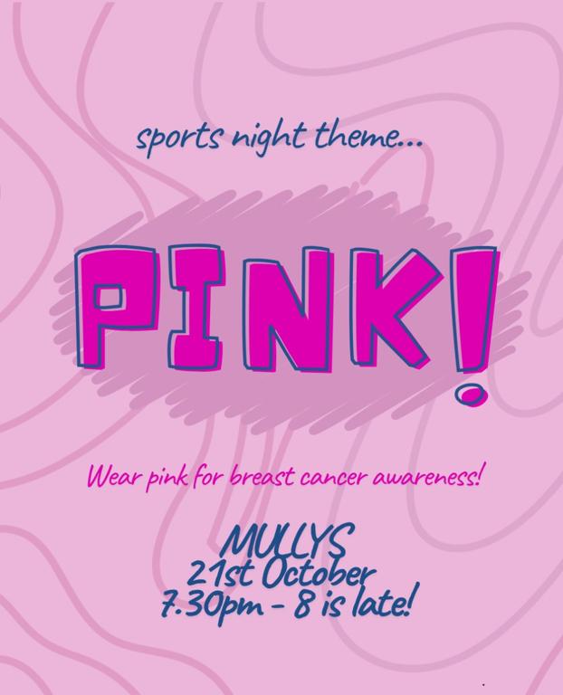 Pink Sports Night