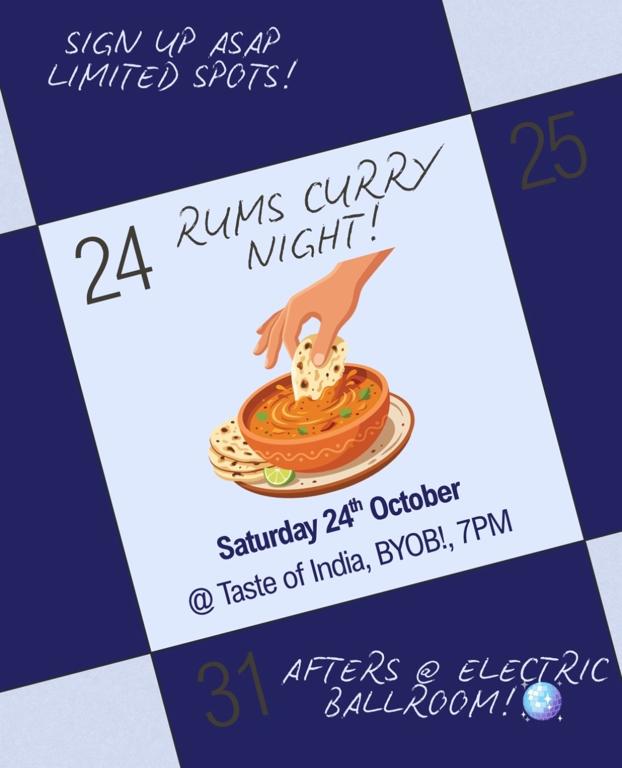 RUMS Curry Night