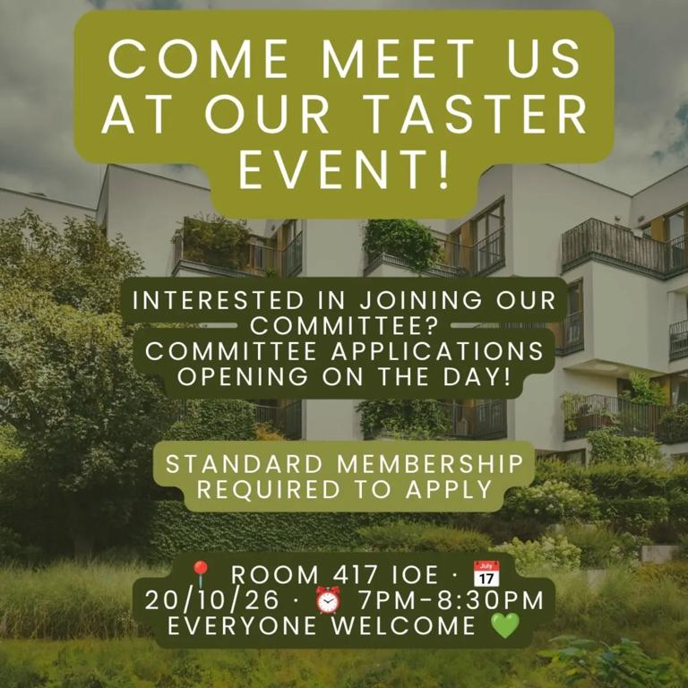 ESG Society Taster Event