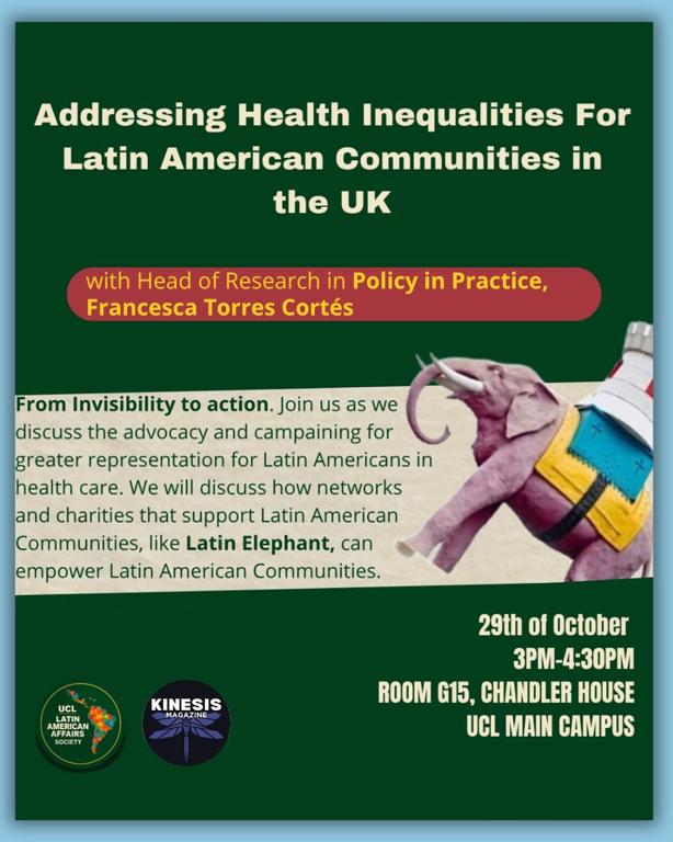 Addressing Health Inequalities for Latin American Communities in the UK