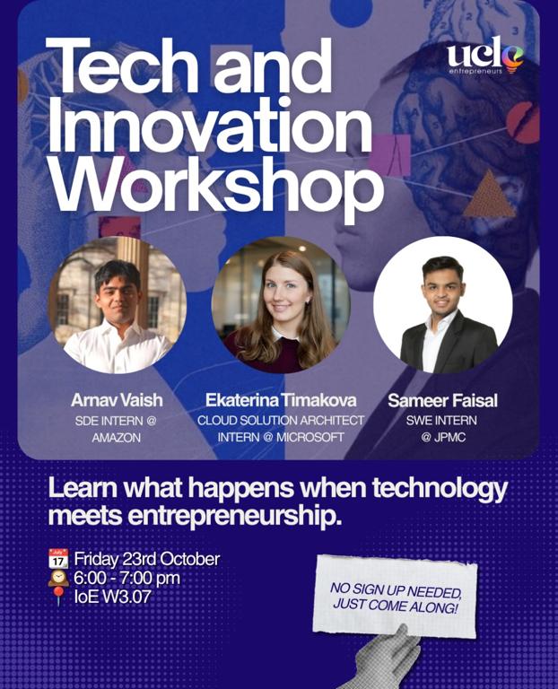 Tech and Innovation Workshop
