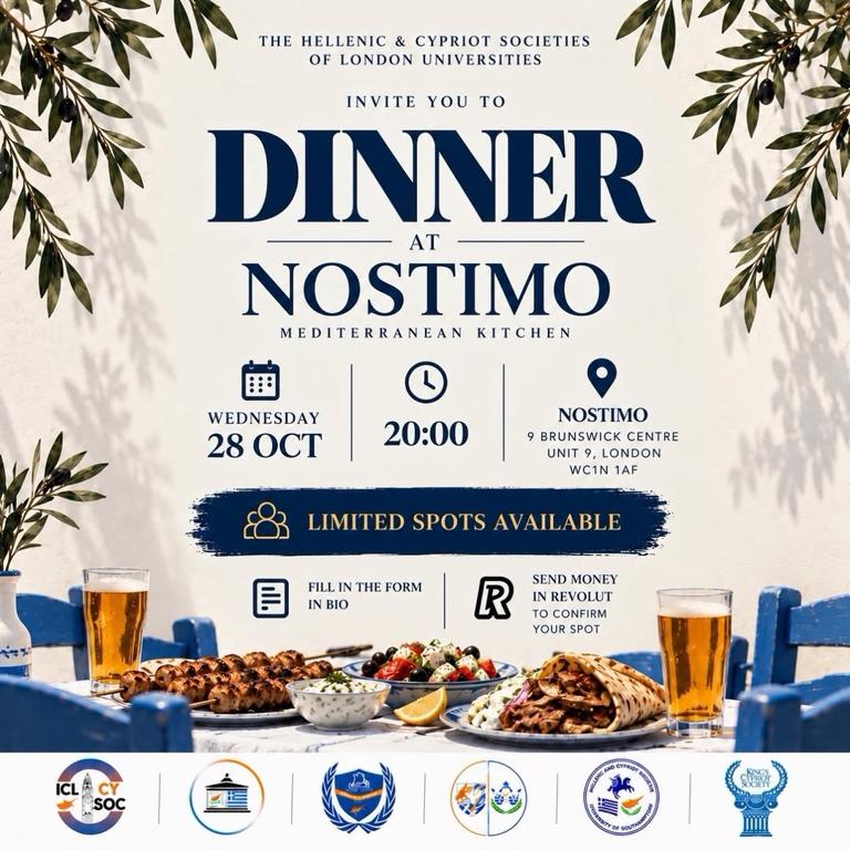 Greek Dinner at Nostimo