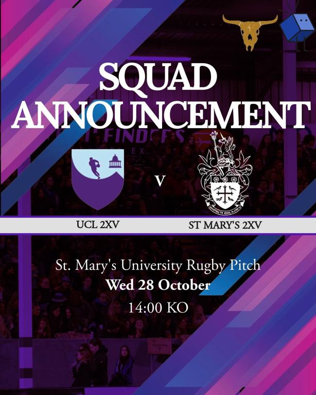 UCL 2XV vs St Mary's 2XV Rugby Match