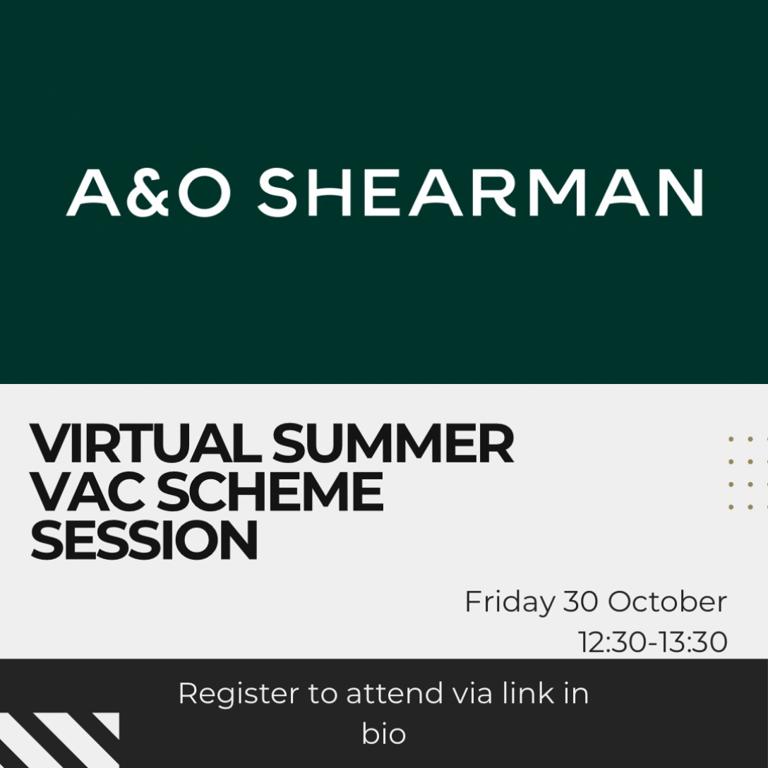Virtual Summer Vacation Scheme Session